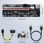 PCIE Riser 1X to 16X GPU Riser Card V011-PRO