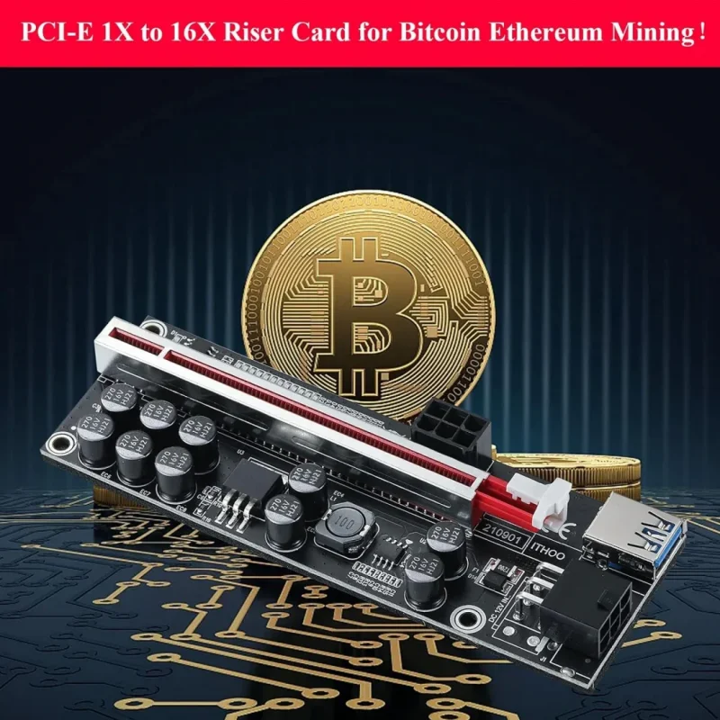 PCIE Riser 1X to 16X GPU Riser Card V011-PRO